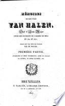 Mémoires de Don Juan van Halen, chef d'état-major d'une des divisions de l'armée de Mina en 1822 et 1823