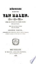 Memoires de Don Juan van Halen,Chef d ́Etat-Major d ́une des divisions de l ́armée de Mina