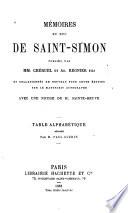Mémoires de duc de Saint-Simon