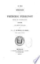 Mémoires de Fréderic Perrenot, sieur de Champagney, 1573-1590