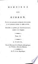Mémoires de Gibbon