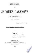 Mémoires de Jacques Casanova de Seingalt