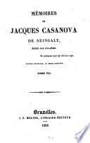 Mémoires de Jacques Casanova de Seingalt