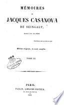 Mémoires de Jacques Casanova de Seingalt
