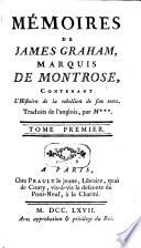 Mémoires de James Graham, Marquis De Montrose