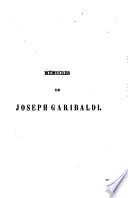 Mémoires de Joseph Garibaldi publiés par Alexandre Dumas