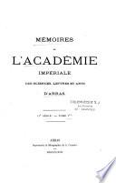 Mémoires de l'Académie d'Arras