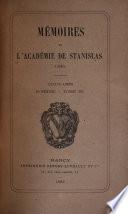 Mémoires de l'Académie de Stanislas
