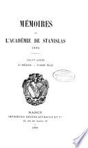 Mémoires de l'Académie de Stanislas