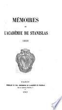 Mémoires de l'Académie de Stanislas