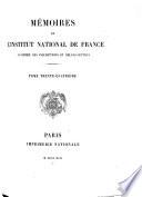 Mémoires de l'Académie des inscriptions et belles-lettres