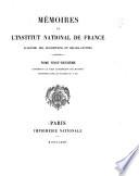 Mémoires de l'Académie des inscriptions et belles-lettres