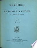 Mémoires de l'Académie des sciences de l'Institut de France