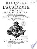 Mémoires de l'Académie des sciences de l'Institut de France