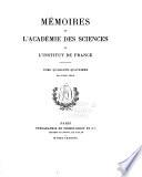 Mémoires de l'Académie des sciences