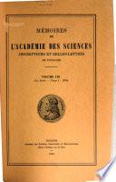 Mémoires de l'Académie des sciences, inscriptions et belles-lettres de Toulouse