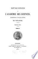 Mémoires de l'Académie des Sciences, Inscriptions et Belles Lettres de Toulouse
