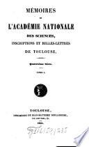 Mémoires de l'Académie des Sciences, Inscriptions et Belles Lettres de Toulouse
