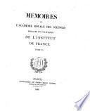 Mémoires de l'Académie des Sciences Morales et Politiques de l'Institut de France