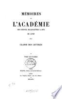 Memoires de L'Academie