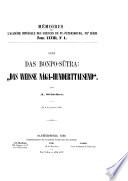 Memoires de l'Academie impériale des sciences de Saint-Pétersbourg