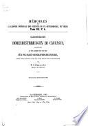 Memoires de l'Academie impériale des sciences de Saint-Pétersbourg