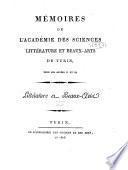 Mémoires de l'Académie impériale des sciences, littérature et beaux-arts de Turin