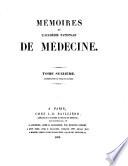 Mémoires De L'Académie Royale De Médecine