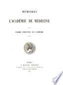 Mémoires De L'Académie Royale De Médecine