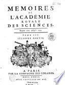 Mémoires de l'Académie royale des sciences depuis 1666 jusqu'en 1699