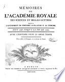 Memoires de l'Academie royale des sciences et belles lettres depuis l'avenement de Frederic Guillaume 2. au throne