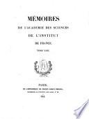 Mémoires de l'Académie royale des sciences