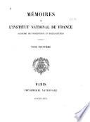 Mémoires de l'Institut impérial de France, Académie des inscriptions et belles-lettres