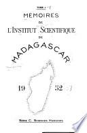Mémoires de l'Institut scientifique de Madagascar