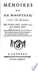 Mémoires de la Bastille