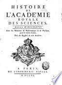 Mémoires de la Classe des sciences, mathématiques et physiques de l'Institut national de France