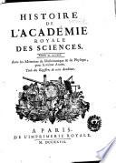 Mémoires de la Classe des sciences, mathématiques et physiques de l'Institut national de France