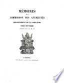 Mémoires de la Commission des antiquités du Département de la Còte-d'Or