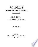 Mémoires de la Section des lettres