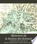 Mémoires de la Section des Sciences