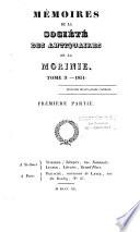 Mémoires de la Société académique des antiquaires de la Morinie