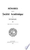 Mémoires de la Société Académique du Nivernais