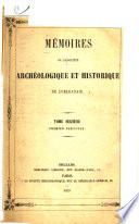 Mémoires de la Sociéte archéologique de l'Orléanais