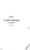 Mémoires de la Société archéologique de Touraine