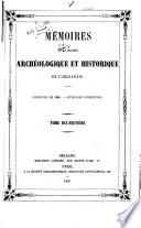 Mémoires de la Société archéologique et historique de l'Orléanais