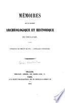 Mémoires de la Société archéologique et historique de l'Orléanais