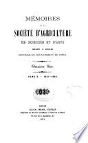memoires de la societe d'agriculture de sciences & d'arts