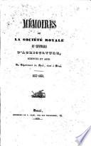 Mémoires de la société d'agriculture, sciences & arts centrale du département du Nord séant a Douai