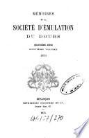 Memoires de la Societe D'Emulation du Doubs