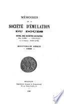 Mémoires de la Société d'emulation du Doubs